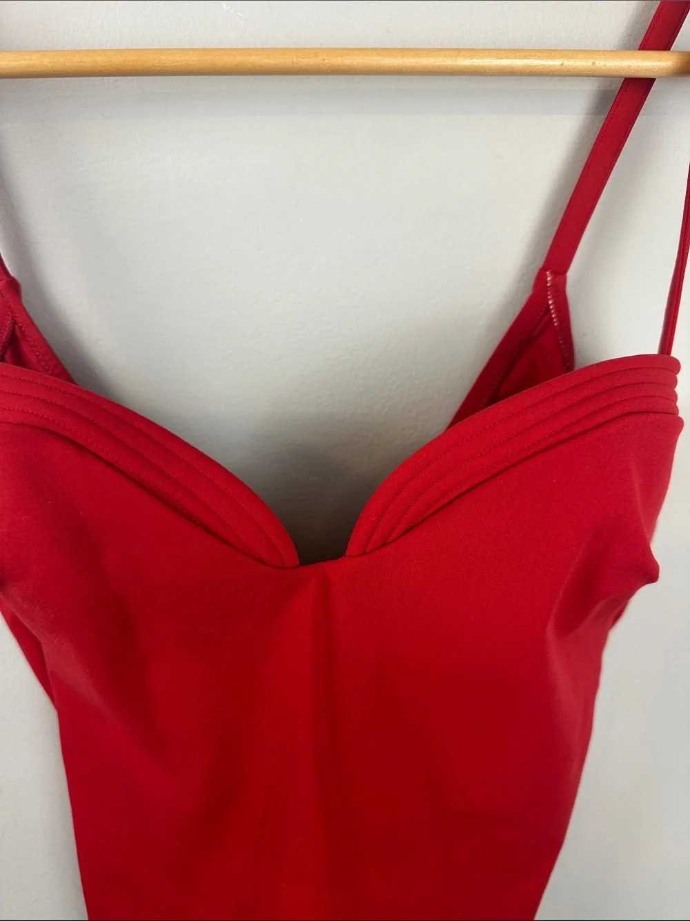 La Perla Anna Club Red One Piece Swimsuit Sz 14 B